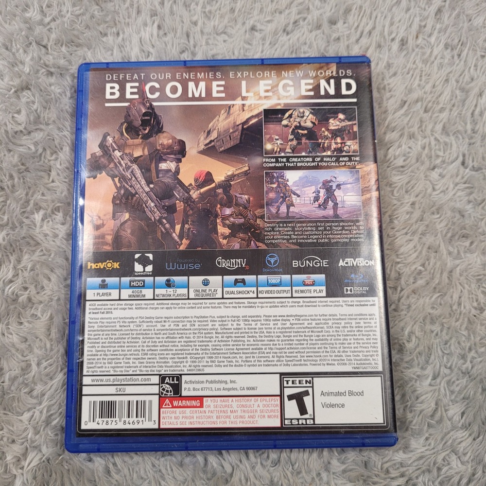 Destiny (Video Game, 2014) Bungie Activision - Picture 2 of 3
